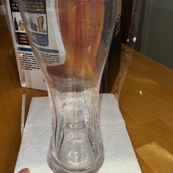 1 liter glass beer boot, - Picture 5 of 6